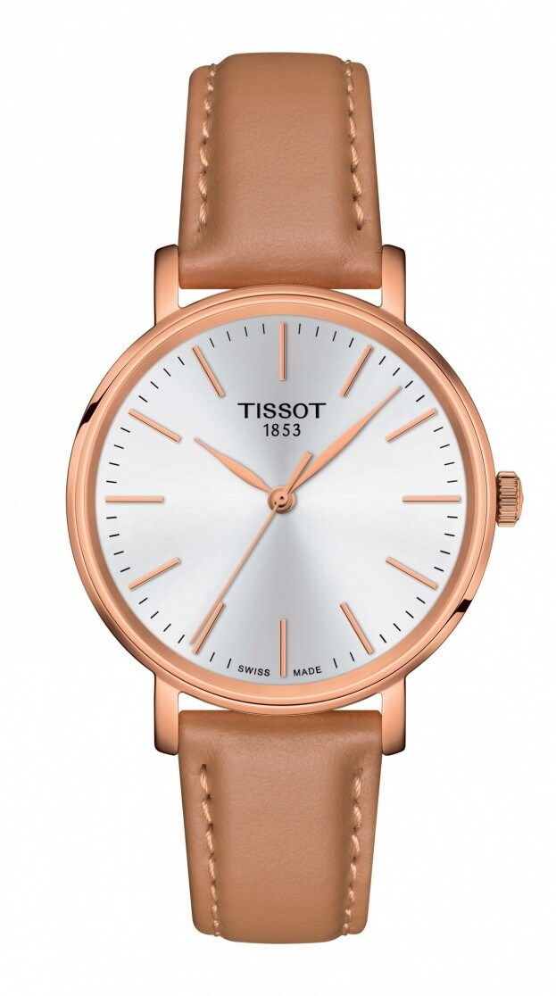 TISSOT EVERYTIME LADY Quartz 34mm Λευκό Καντράν