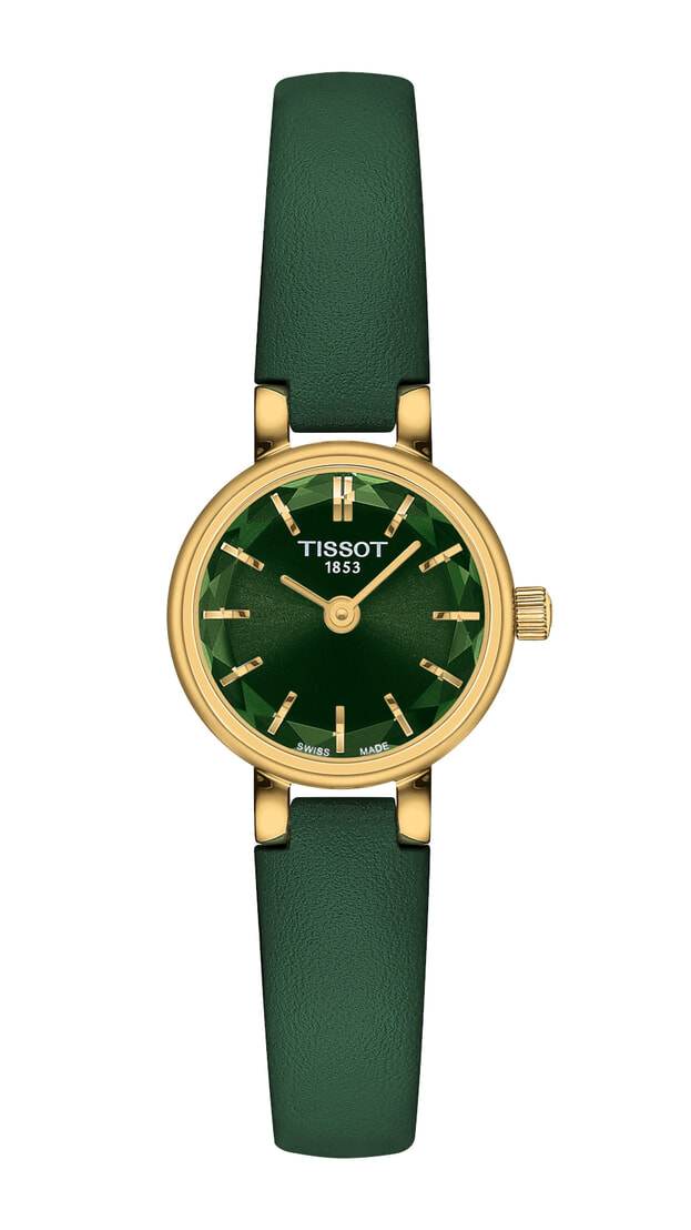 Tissot Lovely Round 19.5mm πράσινο καντραν