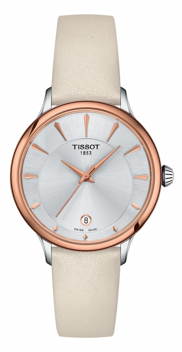 TISSOT ODACI-T Quartz EOL 33mm Ασημί Καντράν