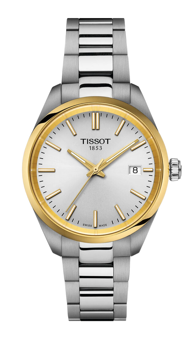 Tissot PR 100 34mm silver dial