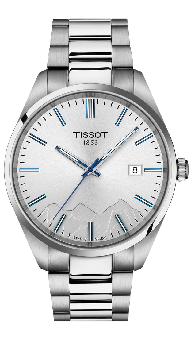 TISSOT PR 100  Jungfraubahn Special Edition Μπαταρίας 40mm Λευκό Καντράν