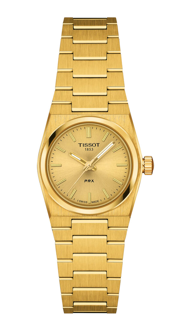 Tissot PRX Quartz 25mm Gold Dial