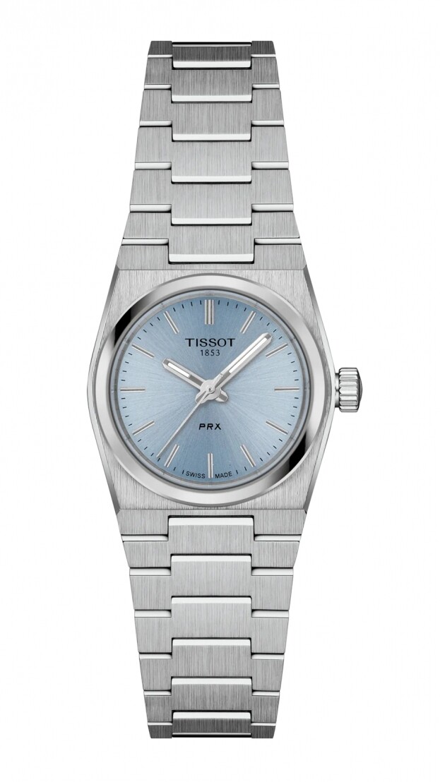 Tissot PRX 25mm MΠΑΤΑΡΙΑΣ ΓΑΛΑΖΙΟ ΚΑΝΤΡΑΝ