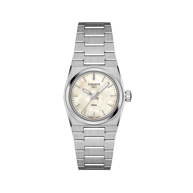 Tissot PRX 25mm MΠΑΤΑΡΙΑΣ MOTHER OF PEARL ΚΑΝΤΡΑΝ