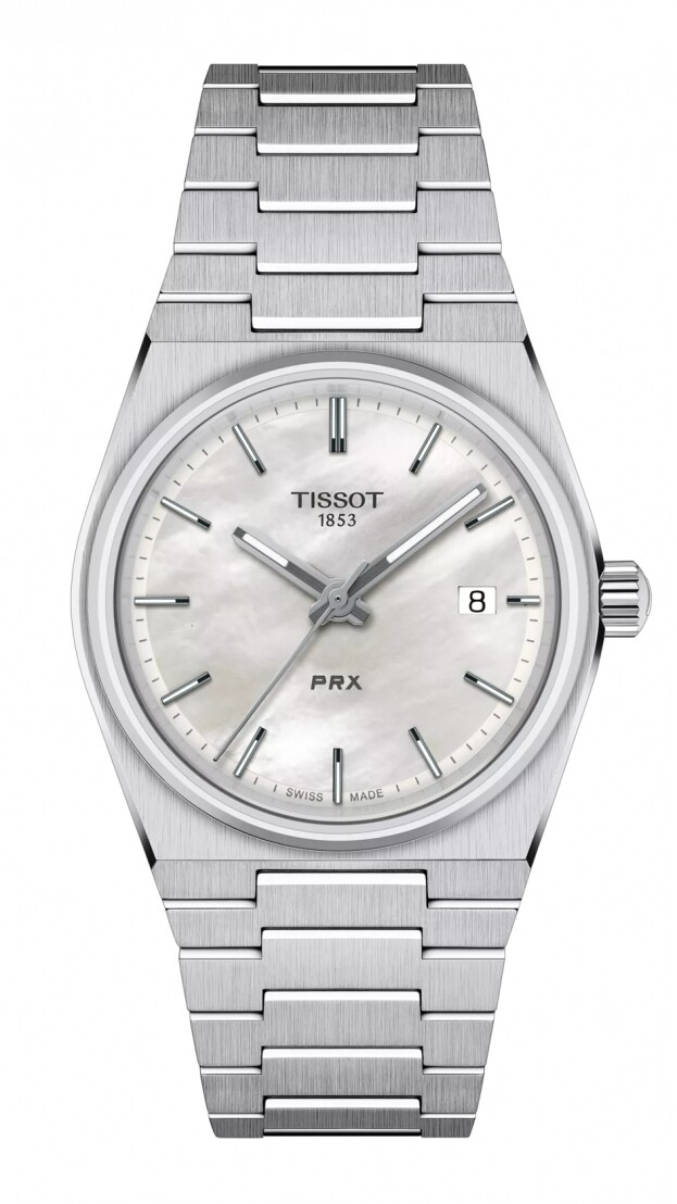 Tissot PRX 35mm White mother-of-pearl καντραν