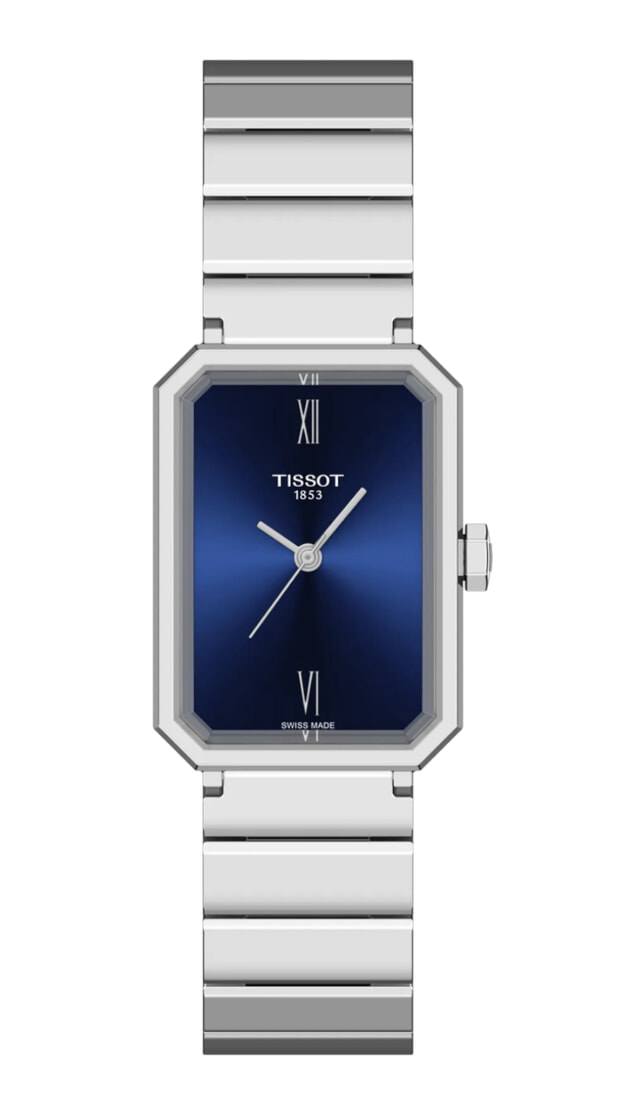 Tissot SRV Μπαταρίας 30mm Μπλε Καντράν