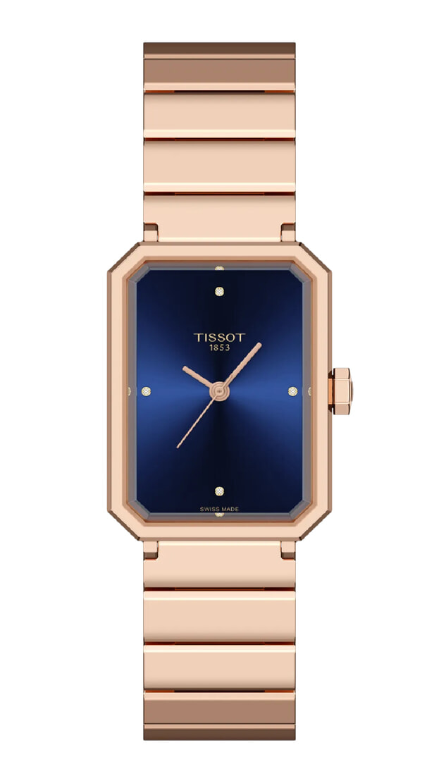 Tissot SRV Μπαταρίας 30mm Μπλε Καντράν