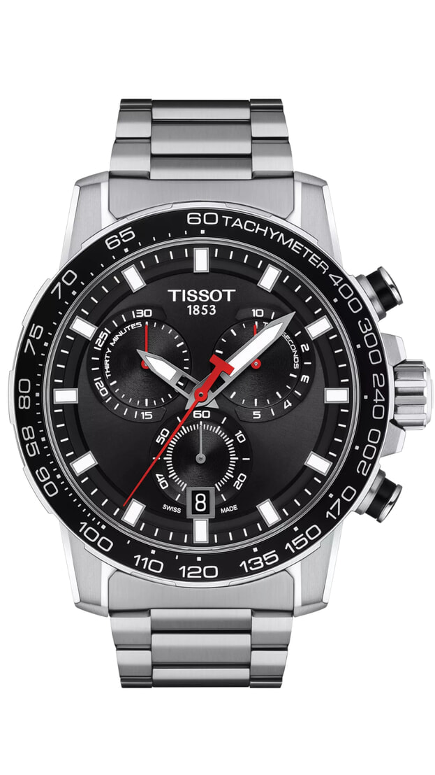 TISSOT SUPERSPORT CHRONO 45.5mm Black dial