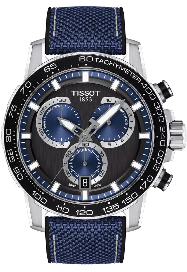 TISSOT SUPERSPORT CHRONO 45.5mm Black Dial