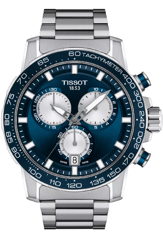 TISSOT SUPERSPORT CHRONO 45.5mm Blue Dial
