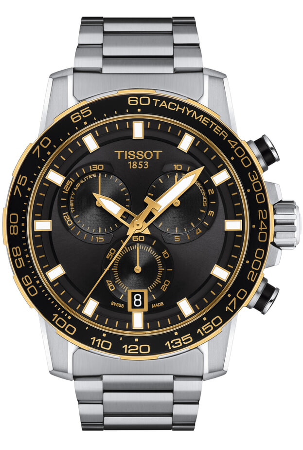 TISSOT SUPERSPORT CHRONO 45.5mm Black Dial