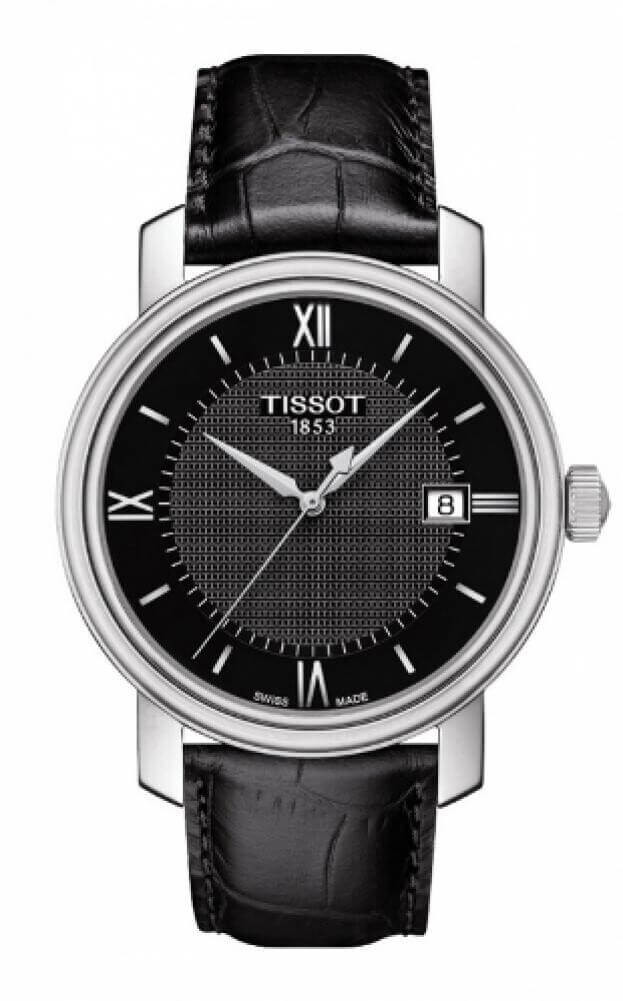 TISSOT T-CLASSIC BRIDGEPORT 40ΜΜ μαυρο καντραν