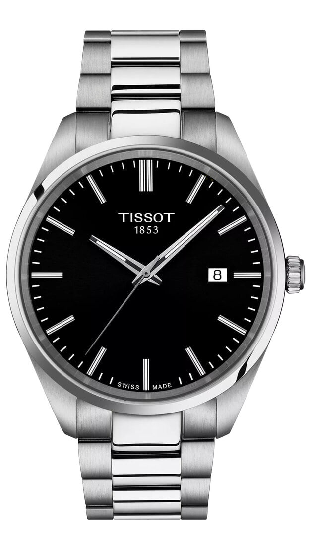 TISSOT T-Classic PR 100  40mm μαυρο καντραν