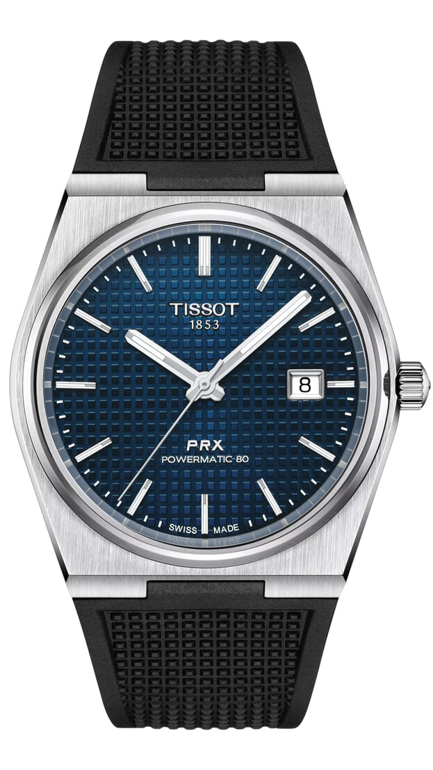 TISSOT T-Classic PRX Powermatic 80 40mm Blue Dial