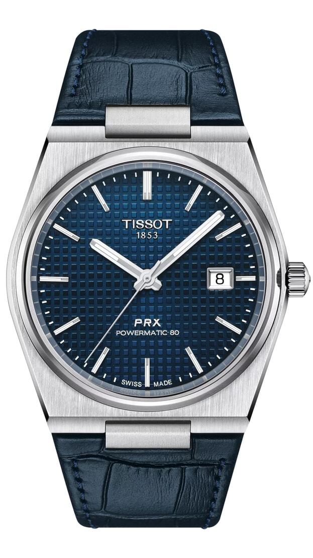 TISSOT T-Classic PRX POWERMATIC 80 40MM blue dial