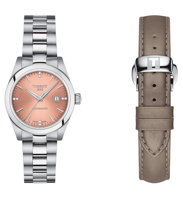 Tissot T-My Lady Automatic 29.3mm ροζ καντραν