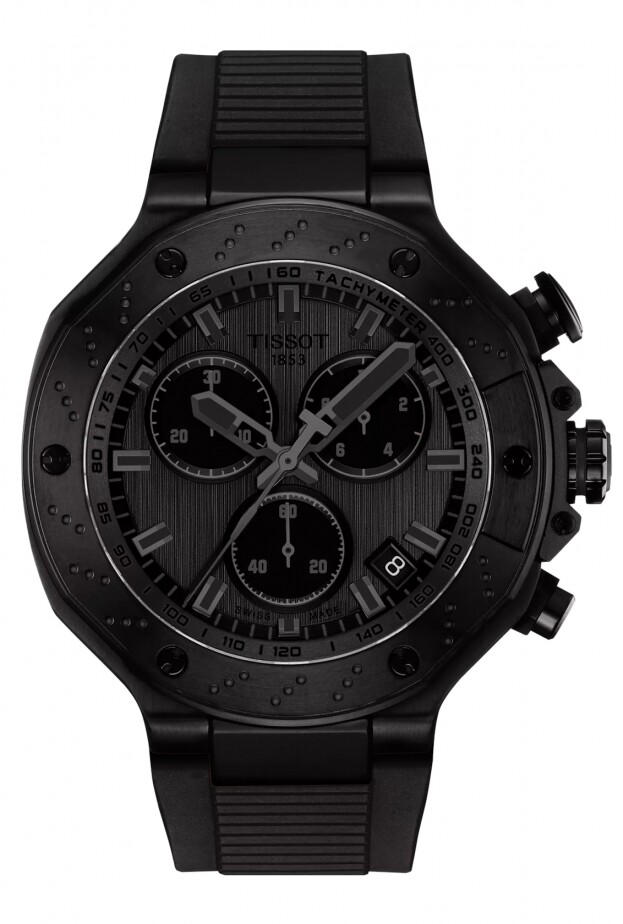 TISSOT T-RACE CHRONOGRAPH ΜΠΑΤΑΡΙΑΣ 45mm Μαύρο Καντράν