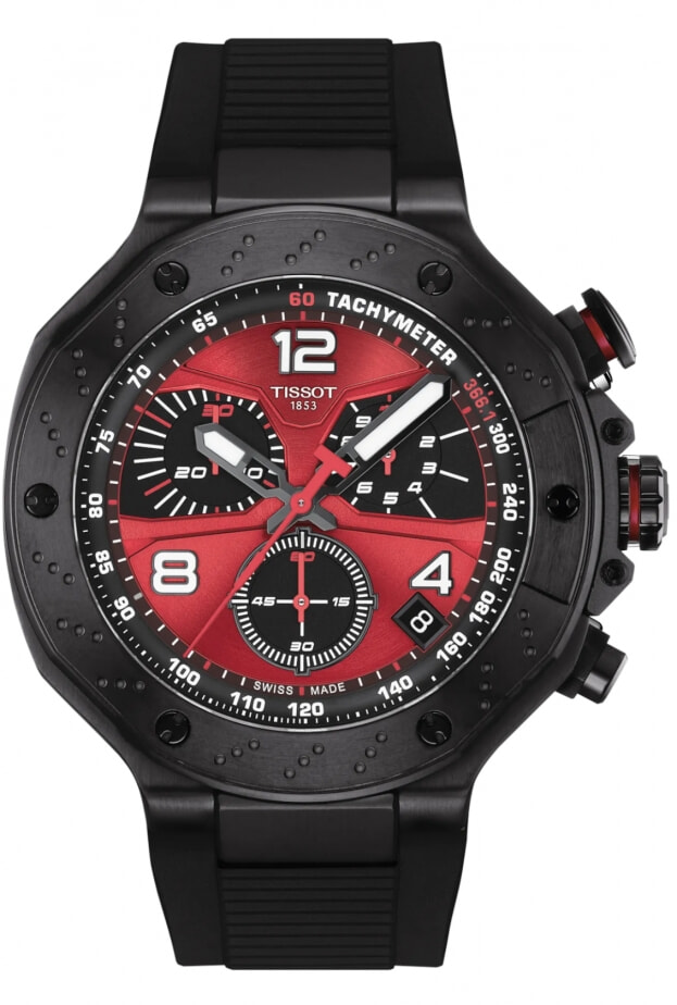 TISSOT T-Race MotoGP™ Μπαταρίας Ειδική Έκδοση 2026 45mm Κόκκινο Καντράν