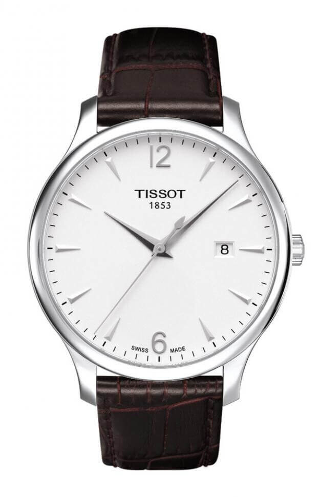 TISSOT TRADITION 42ΜΜ ΛΕΥΚΟ ΚΑΝΤΡΑΝ