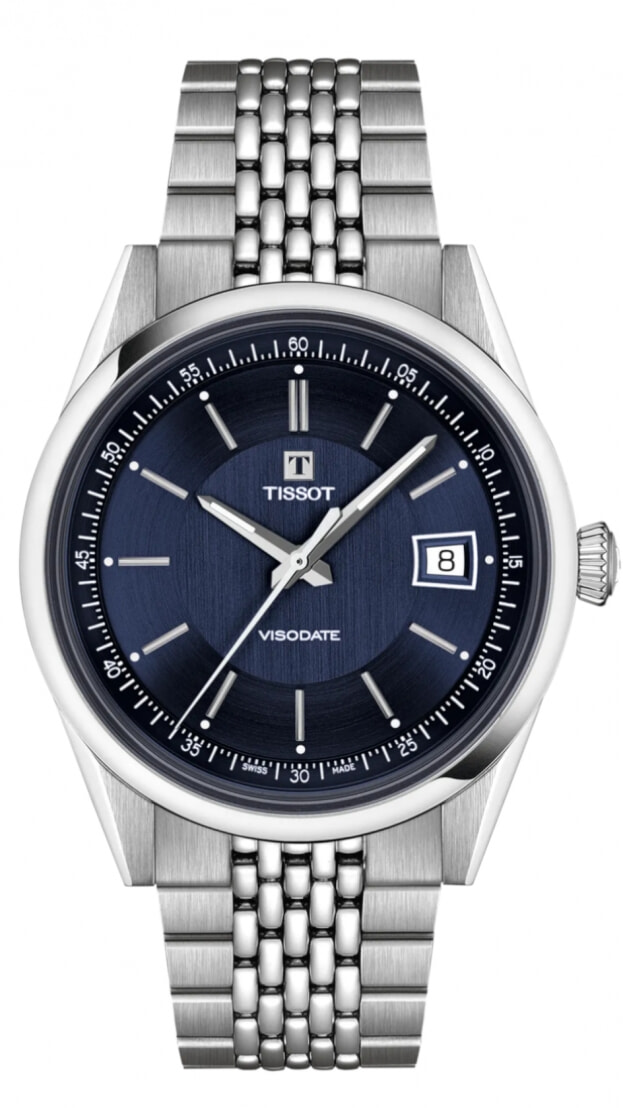 Tissot Visodate Automatic 39mm Blue Dial