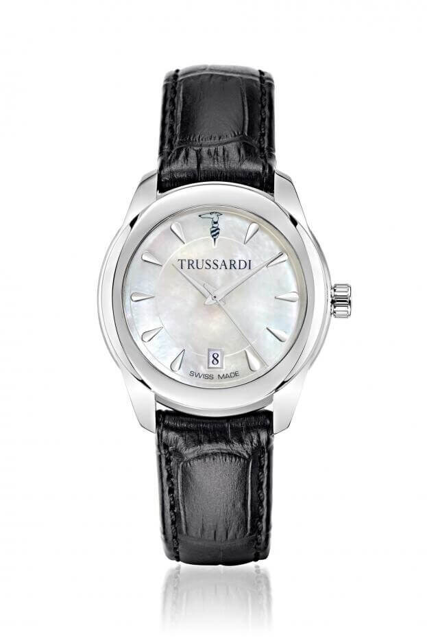 TRUSSARDI DONNA Quartz 36mm White Mother-of-Pearl Dial Ladies Watch