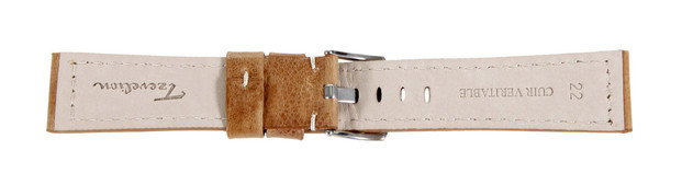 Tzevelion ORANGE leather strap