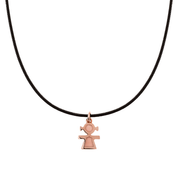 Very Gavello Μενταγιόν Super Kids 9K Ροζ Χρυσός & Essenza Ροζ