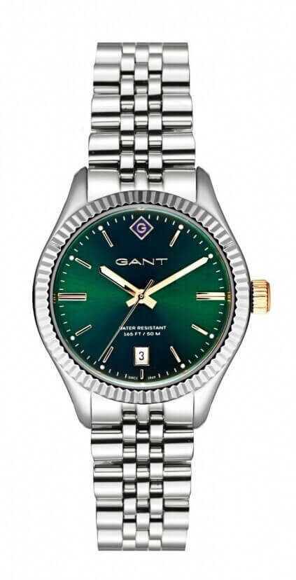 gant silver watch