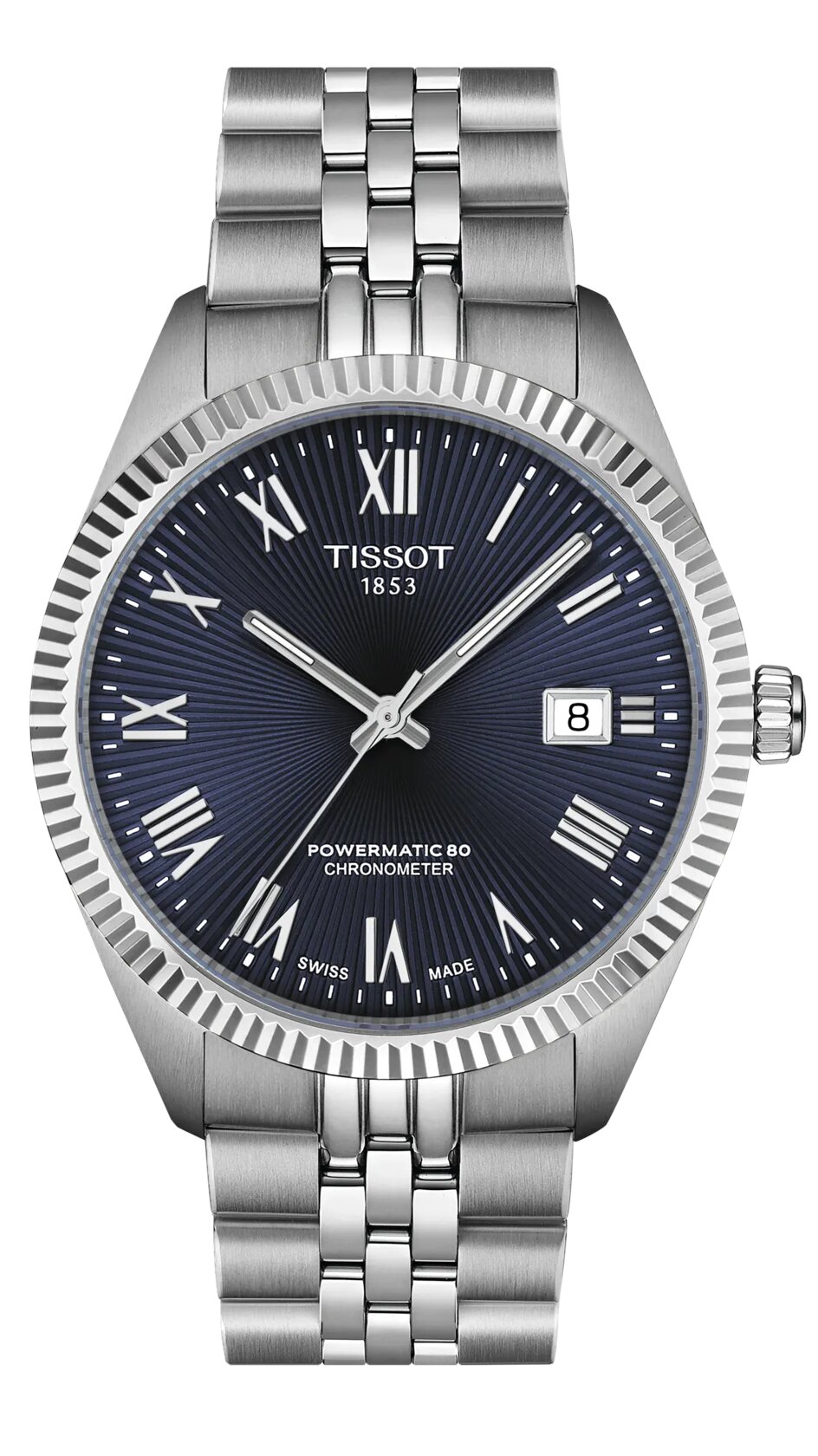 Tissot Ballade Powermatic 80 COSC Αυτόματο 39mm Μπλε Καντράν